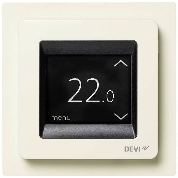 Danfoss DEVIreg Touch ws pokojový termostat pod omítku, 140F1078, 1 ks