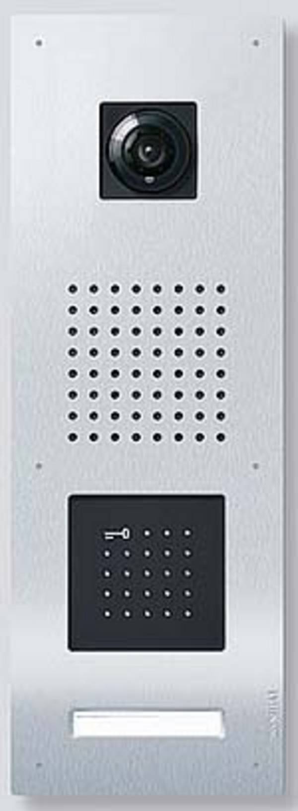 Siedle F CL V130 ELM 01B-01 kabelový domovní video telefon kryt, kamera, stříbrná, 210007729-01