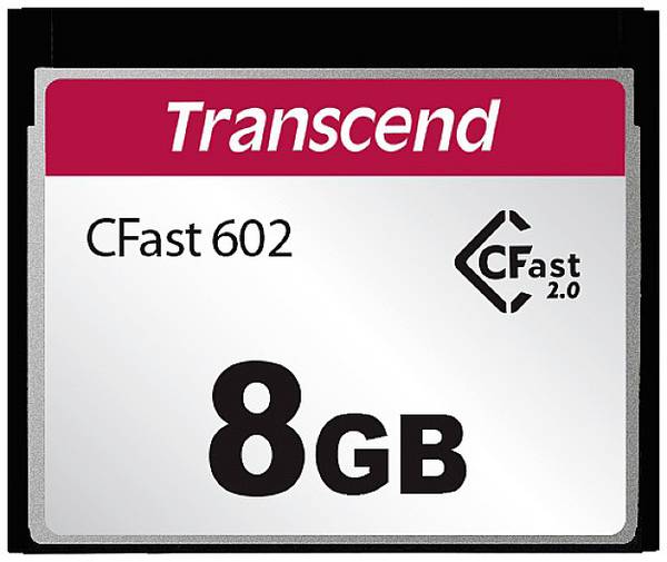 Transcend TS8GCFX602 karta Cfast Industrial 8 GB