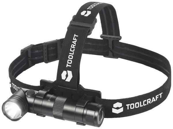 TOOLCRAFT TO-7838469 SMD LED čelovka, napájeno akumulátorem, 2000 lm, 200 h, TO-7838469