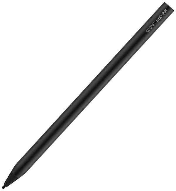 Adonit Neo Ink Stylus digitální pero  s psacím hrotem, citlivým vůči tlaku, opakovaně nabíjecí černá