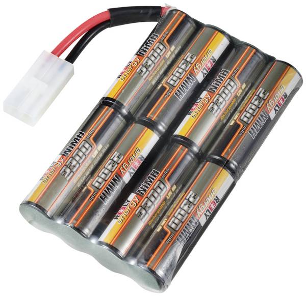 <br>  Reely<br>  akupack NiMH (modelářství)<br>  9.6 V<br>  2300 mAh<br>  Počet článků: 8<br>  <br>  AA<br>  Stick<br>  zástrčka Tamiya<br>