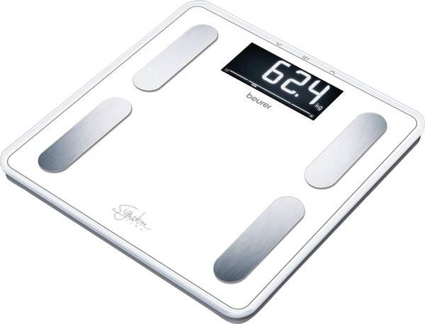 Beurer BF 400 Signature Line váha s diagnostikou tělesných parametrů 73575 digitální Max. váživost=200 kg bílá
