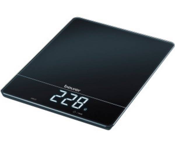Beurer KS 34  kuchyňská váha digitální  Max. váživost=15 kg černá 200 x 263 x 20