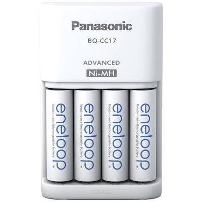 Panasonic Advanced BQ-CC17 + 4x eneloop AA nabíječka akumulátorů NiMH AAA, AA