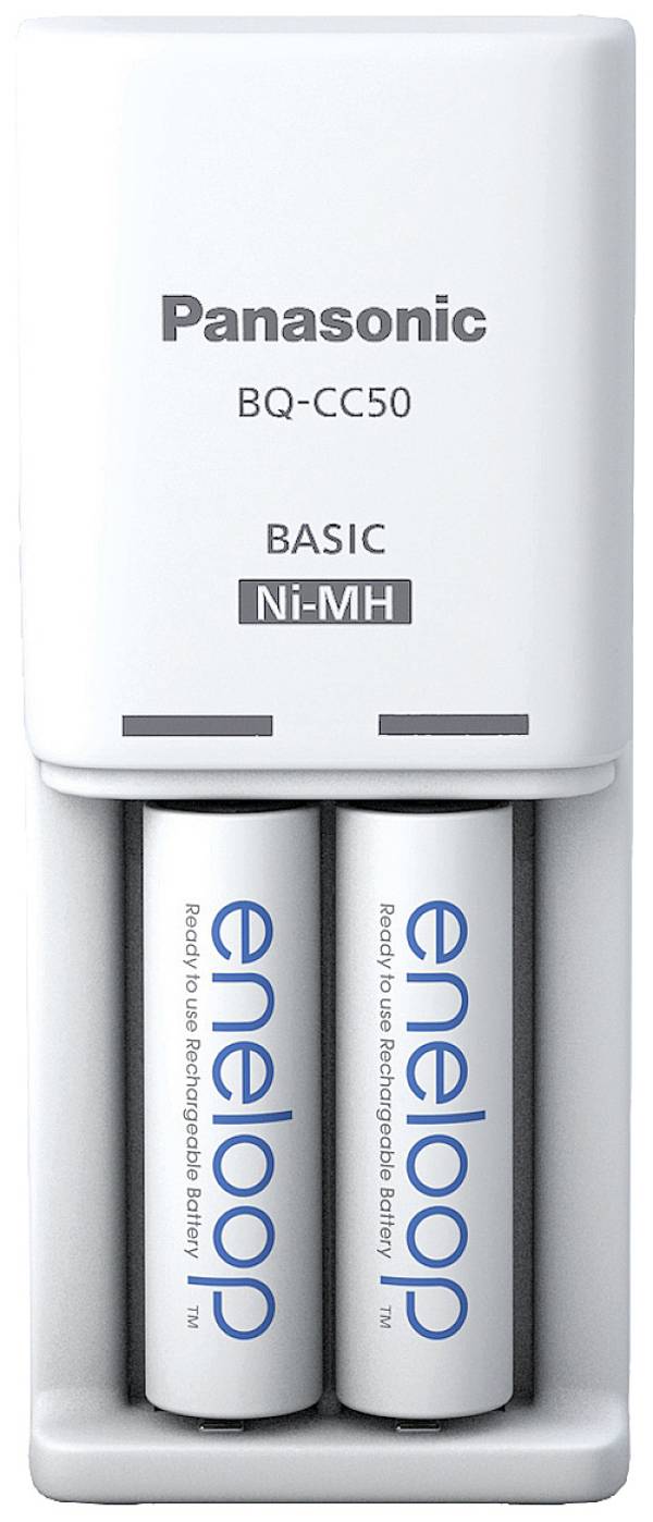 Panasonic Compact BQ-CC50 +2x eneloop AA nabíječka akumulátorů NiMH AAA, AA