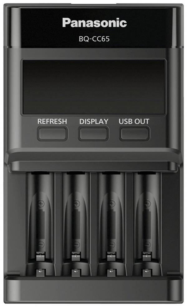 Panasonic BQ-CC65E nabíječka akumulátorů NiMH AAA, AA