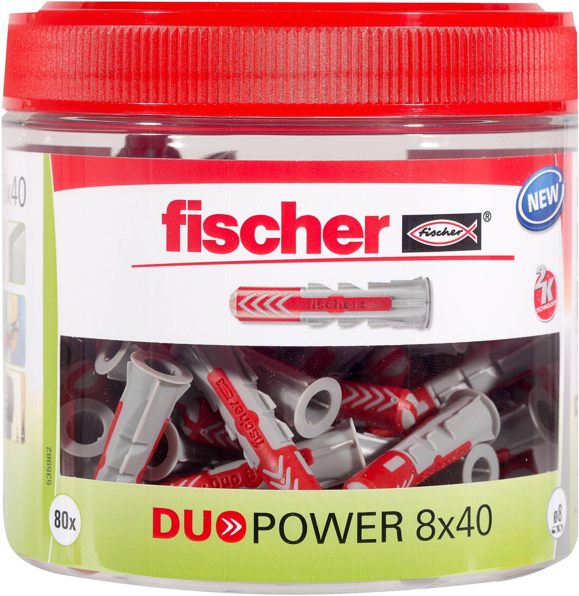 Fischer 535982 2komponentní hmoždinka 40 mm 8 mm 80 ks-5