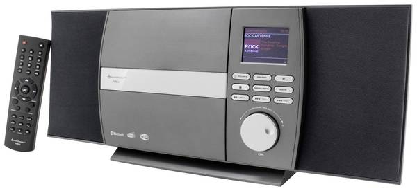 soundmaster ICD1010AN ICD1010AN rádio CD, internetové, DAB+, FM, CD, USB, Bluetooth, Wi-Fi, internet, vč. dálkového ovládání, antracit/černá