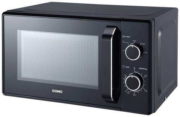 DOMO DO2520 mikrovlnná trouba černá 800 W funkce časovače