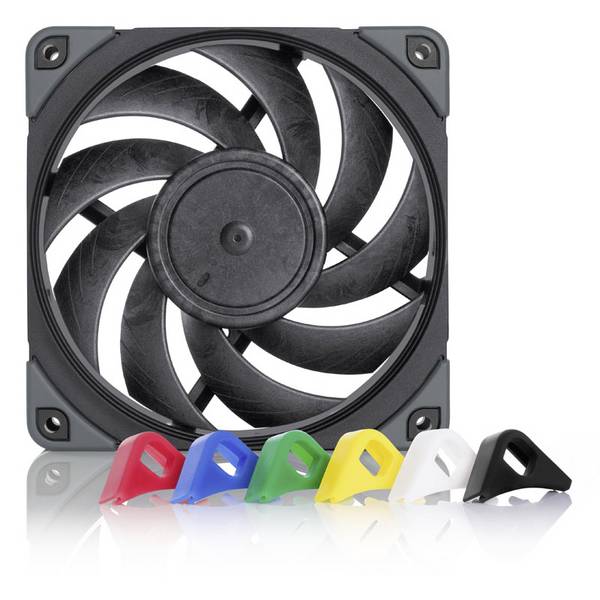 Noctua NF-A12X25 PWM chromax.black.swap PC větrák s krytem černá (š x v x h) 120 x 25 x 120 mm