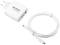 Nabíjecí zařízení s nápisem 'Voltcraft UC-3AC4003' a USB kabel ukazují nabíjecí příslušenství.