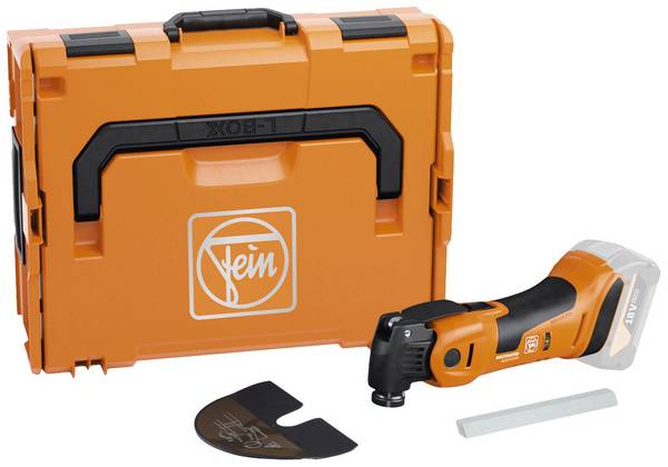 Fein Multimaster AMM 700 1.7 Q AS akumulátorový multifunkční nástroj bez akumulátoru, bez nabíječky, kufřík, 4dílná, 18 V, 71293761000