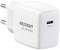 Bílá USB-C nabíječka s eurokonektorem, značka 'Voltcraft', model 'UC-1XCX002'.