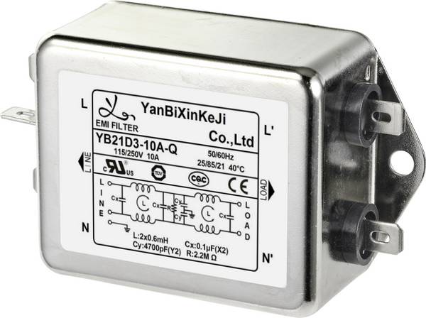 <br> TRU COMPONENTS<br> TC-10471948<br> Odrušovací filtr<br> <br> 250 V/AC<br> 10 A<br> 0.6 mH<br> (d x š x v) 75 x 51 x 37 mm<br> 1 ks<br> <br>