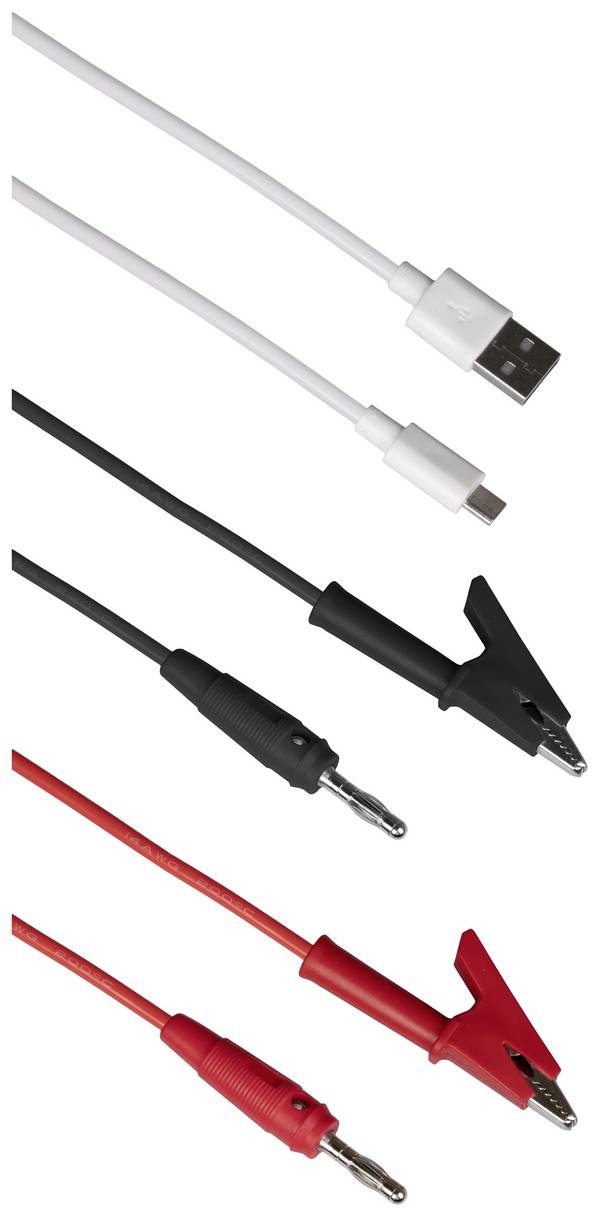 Joy-it Sada nabíjecího kabelu pro síťový zdroj Joy-it RD60XX JT-RD60-chg-cable