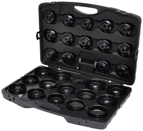 KS Tools 150.9350 Sada olejových filtrů 3/8", 30 ks