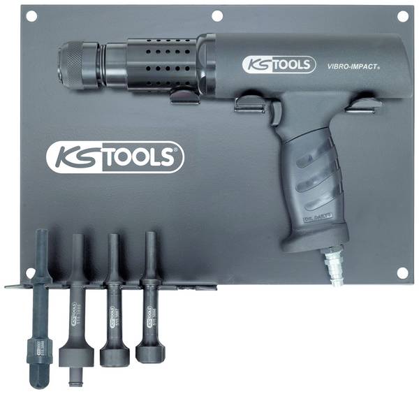 KS Tools 5153880 pneumatický sekáček    6.3 bar vč. příslušenství