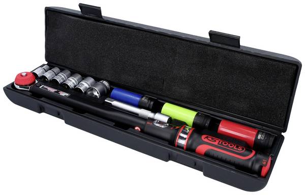 KS Tools ERGOTORQUE®precision, sada (momentový klíč), s ráčnou, 1/2" (12,5 mm), 20 - 200 Nm