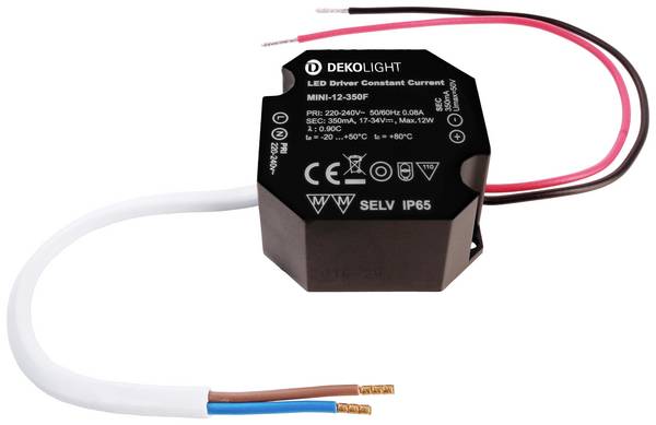 Deko Light OCTO, DIM, CC, RSM-12-350T/12W LED driver  konstantní proud 12 W 350 mA 6.3 - 12 V  1 ks