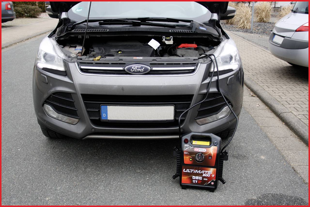KS Tools systém pro rychlé startování auta 550.1810, max. startovací proud 850 A-2