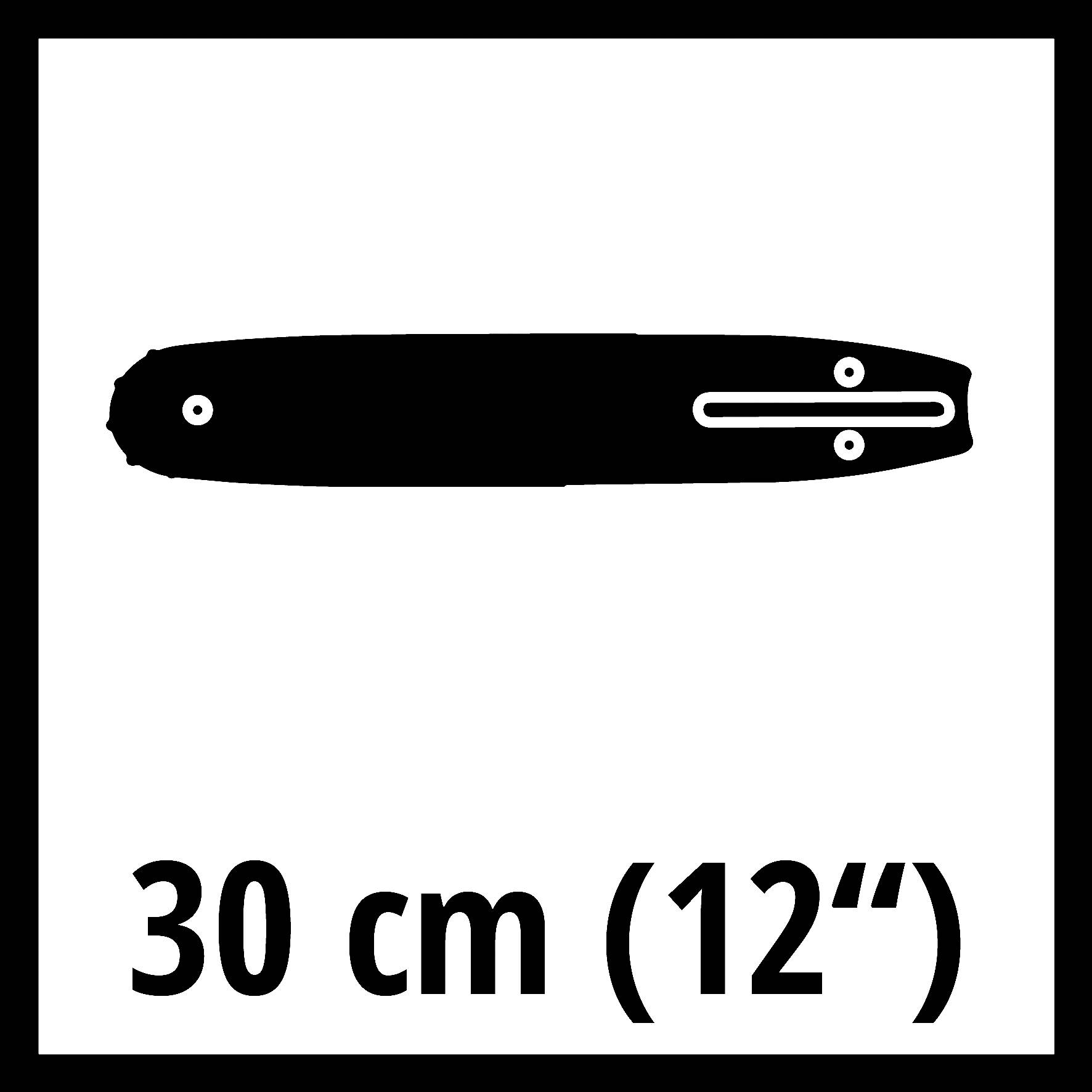 Stylizovaný černý nůž na chléb s rukojetí dlouhou 30 cm (12 palců).