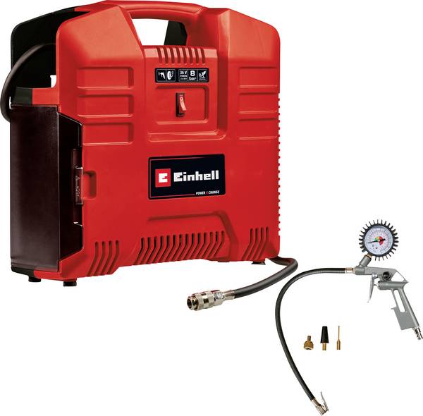 Einhell Power X-Change TE-AC 36/8 Li OF, 4020440, kompresor, 8 bar