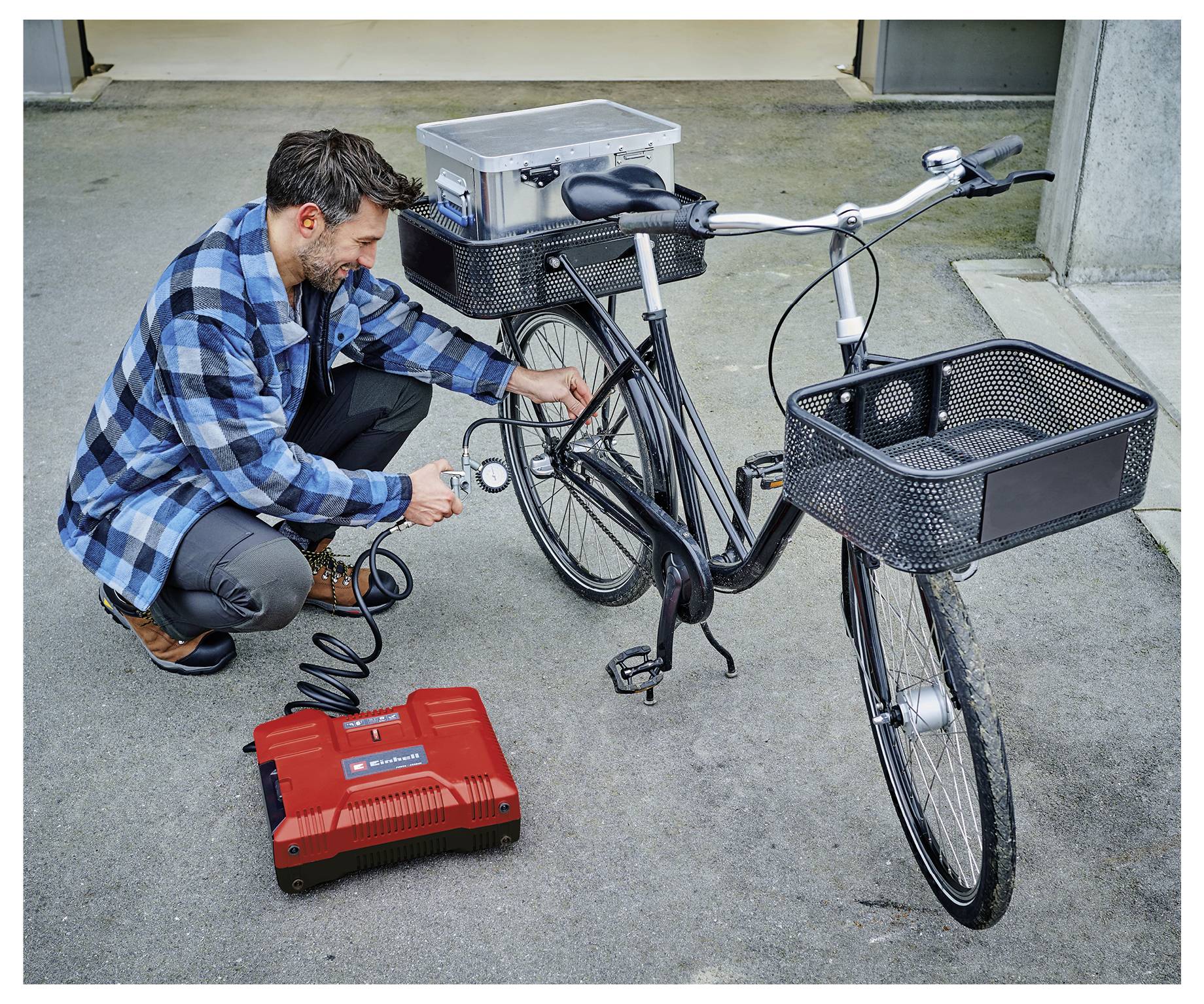 Einhell Power X-Change TE-AC 36/8 Li OF, 4020440, kompresor, 8 bar-3