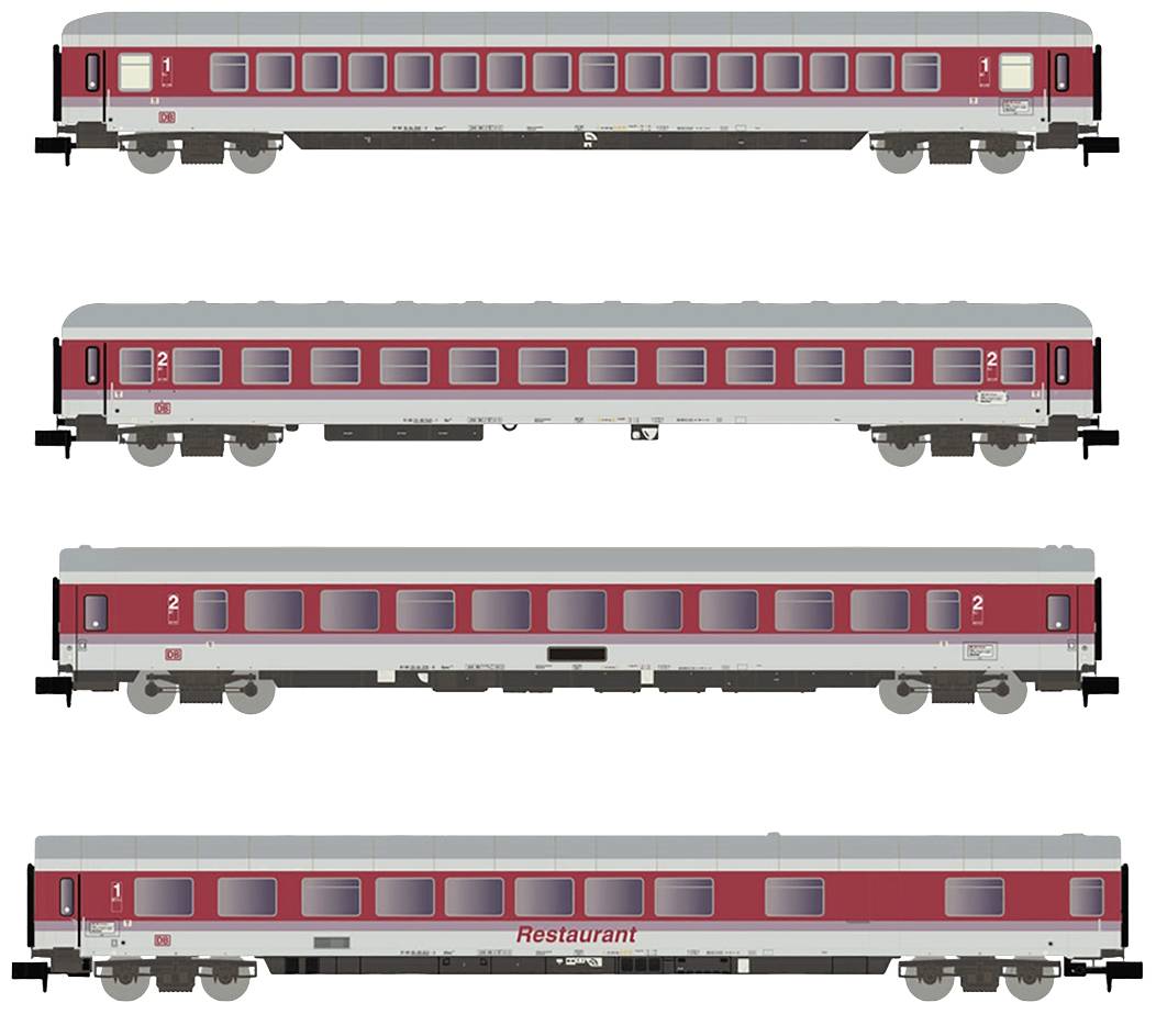 Arnold HN4360 Sada 4 KS osobních vozů InterCity DB-AG