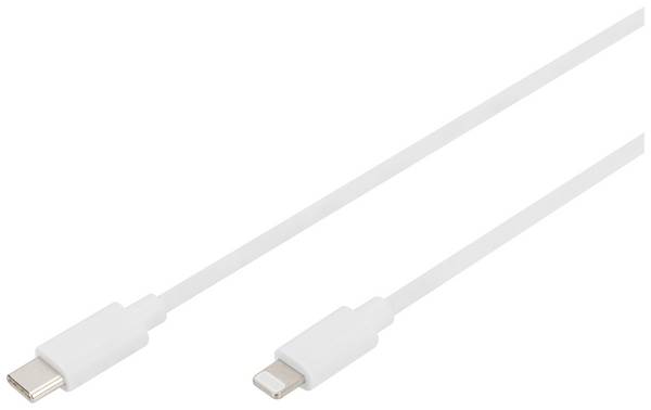 Digitus pro mobilní telefon, Apple iPad/iPhone/iPod, notebook nabíjecí kabel [1x USB - 1x Lightning] 2 m