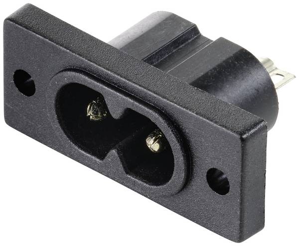 <br> TRU COMPONENTS<br> TC-10475836<br> IEC zástrčka C13/C14<br> C8<br> zástrčka, vestavná rovná<br> Počet kontaktů: 2<br> 2.5 A<br> černá<br> 1 ks<br> <br>