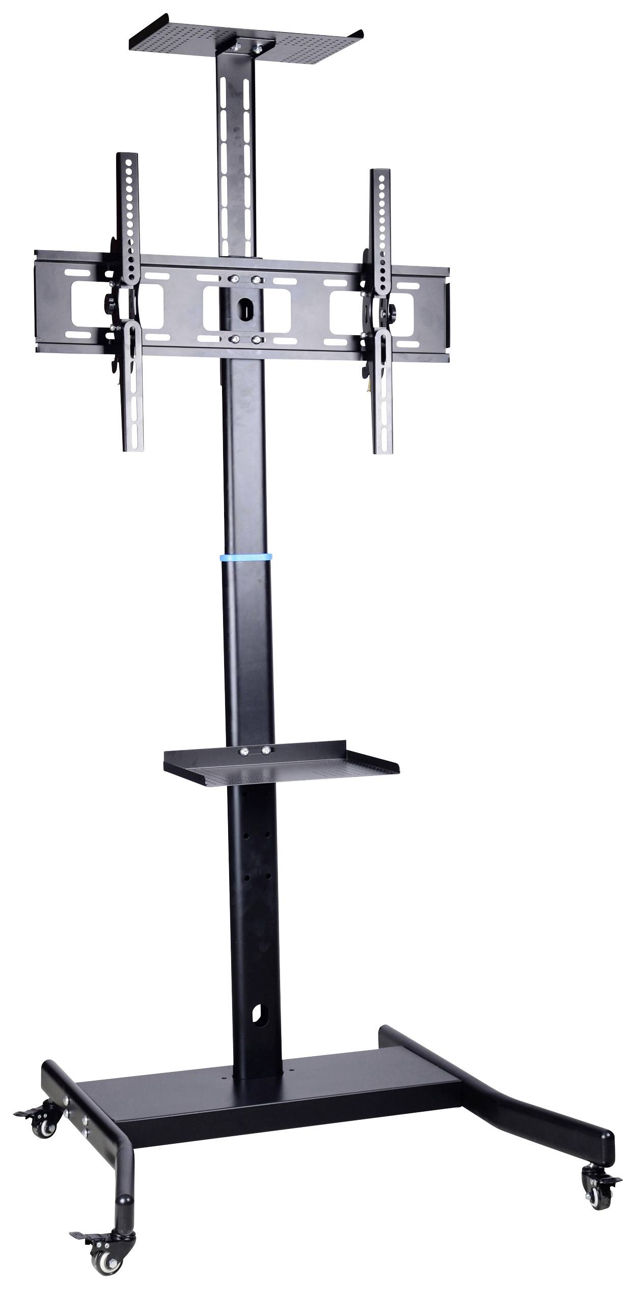 SpeaKa Professional SP-TVC-700 TV kolečkový vozík 81,3 cm (32") - 190,5 cm (75") nastavitelná výška, naklápěcí-0