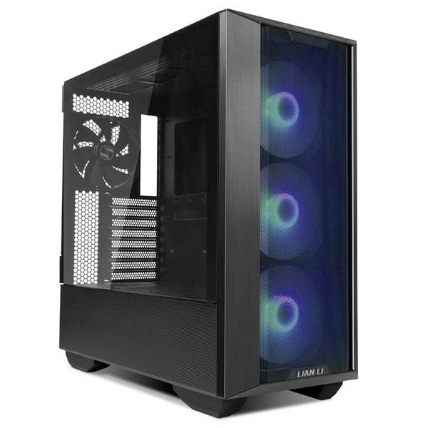 Lian Li Lian Li LANCOOL III Midi-Tower, RGB - schwarz midi tower PC skříň  černá