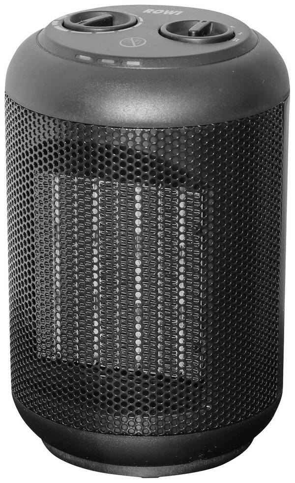 ROWI 1 03 03 0407 keramický topný ventilátor HKH 1500/2/5 O  45 m³ černá