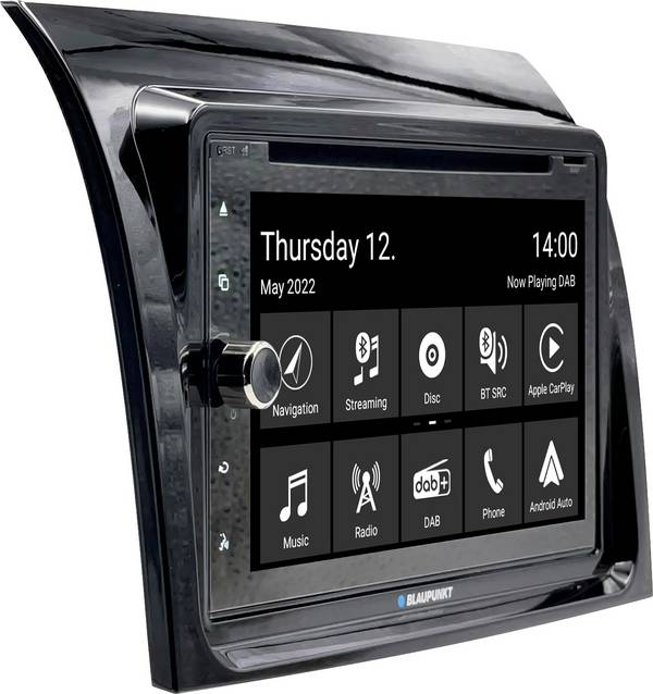 Blaupunkt Camper 700 multimediální přehrávač DAB+ tuner, Bluetooth® handsfree zařízení, konektor pro couvací kameru, konektor pro dálkové ovládání na volant, vč. dálkového ovládání, integrovaná navigace, sofware pro obytný vůz / nákladní vozidlo