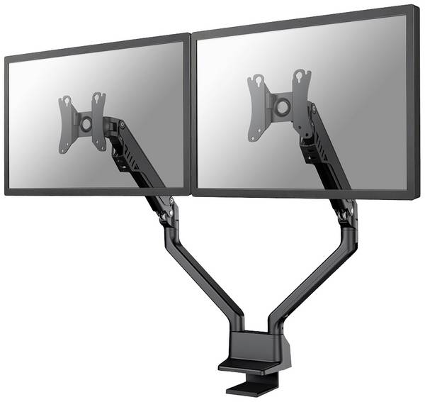 <br>  Neomounts<br>  FPMA-D750DBLACK2<br>  <br>  držák na stůl pro monitor<br>  2 Displej: (s)<br>  25,4 cm (10") - 81,3 cm (32")<br>  černá<br>  nastavitelná výška, otočný, naklápěcí, nakláněcí<br>
