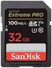 SanDisk Extreme PRO karta SDHC 32 GB Class 10 UHS-I nárazuvzdorné, vodotěsné