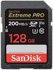 SanDisk Extreme PRO paměťová karta SDXC 128 GB Class 10 UHS-I nárazuvzdorné, vodotěsné