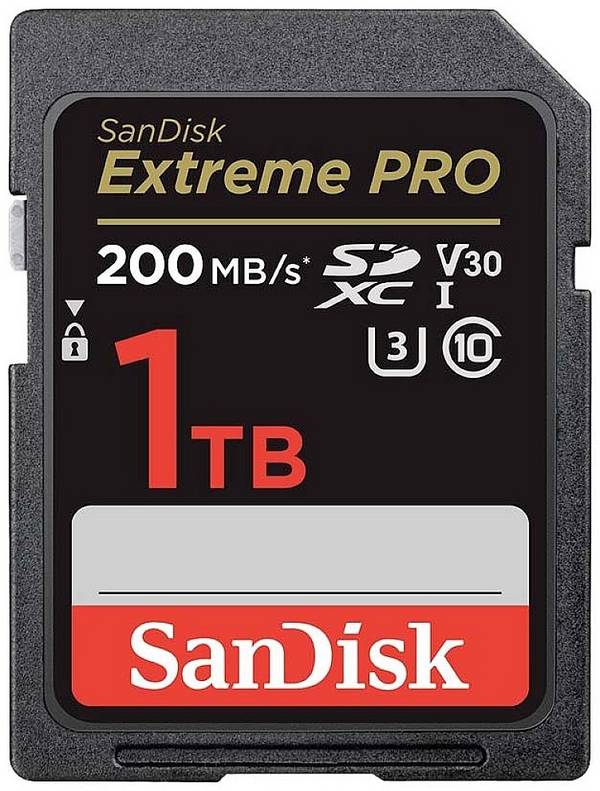 SanDisk Extreme PRO paměťová karta SDXC  1000 GB Class 10 UHS-I nárazuvzdorné, vodotěsné