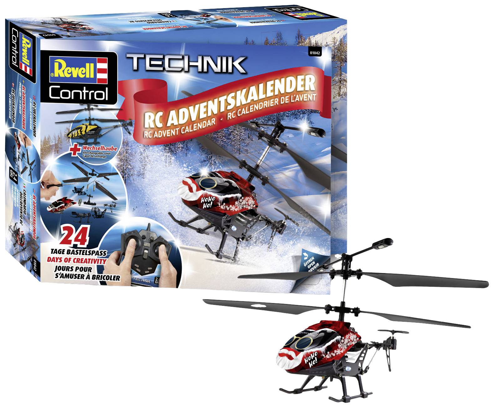 Revell Control Adventskalendar RC Helicopter  RC helikoptéra adventní kalendář