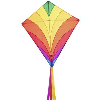 HQ jednošňůrový drak Eddy Rainbow Rozpětí 680 mm Vhodnost pro sílu větru 2 - 5 bft
