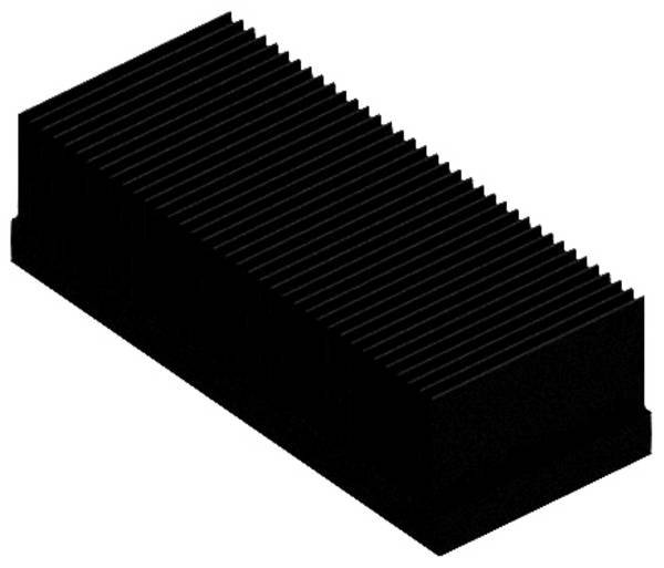 Fischer Elektronik 10133593 SK 625 75 SA lisovaný chladič 2.17 K/W (d x š x v) 75 x 120 x 34 mm