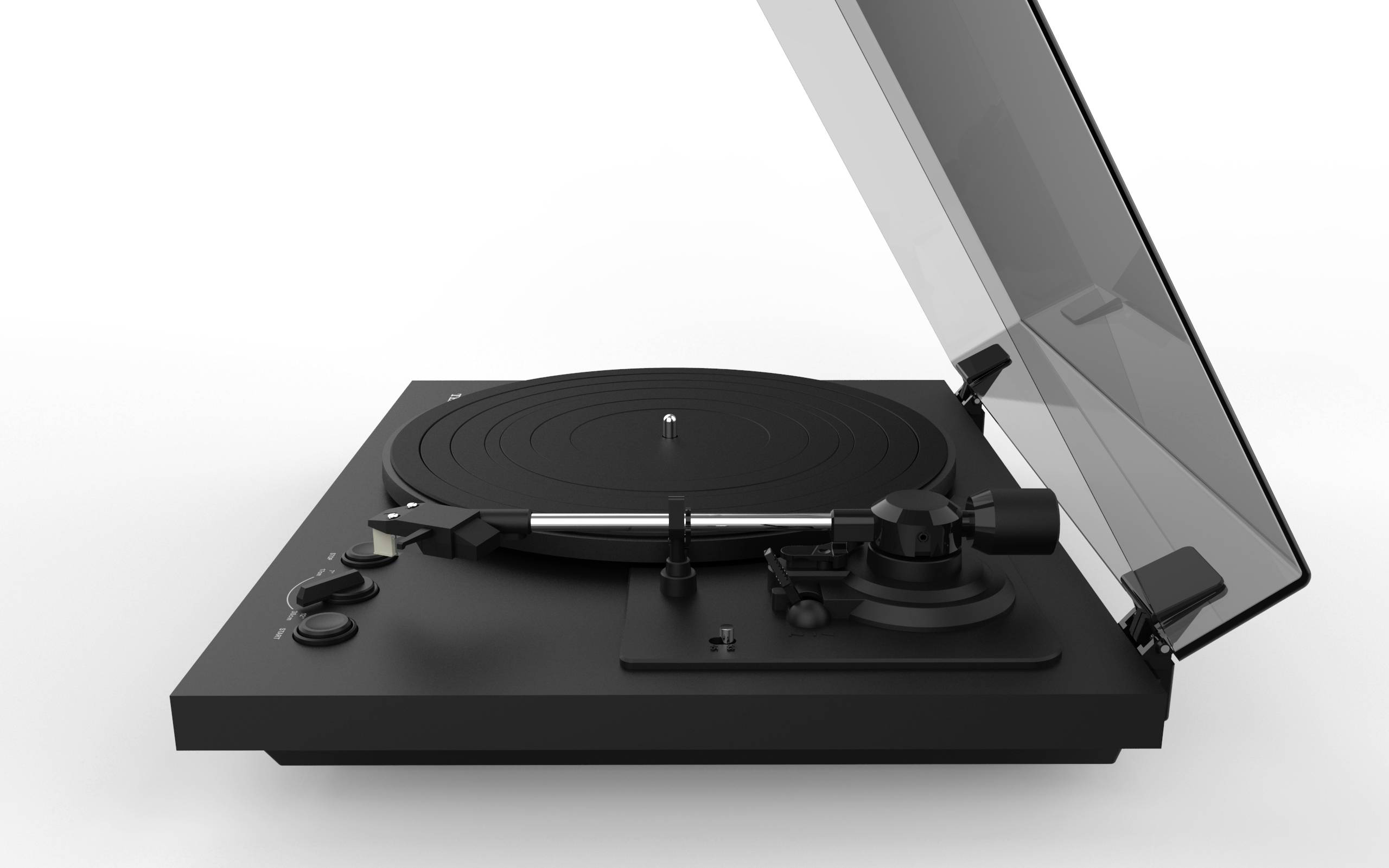 TEAC TN-175 gramofon řemínkový pohon černá-2