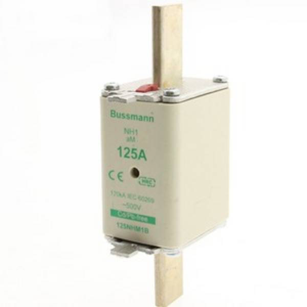 Eaton 125NHM1B NH pojistka  Vhodné pro (pojistky) velikost pojistky 000 - 4 Velikost pojistky = 1  125 A  500 V 3 ks