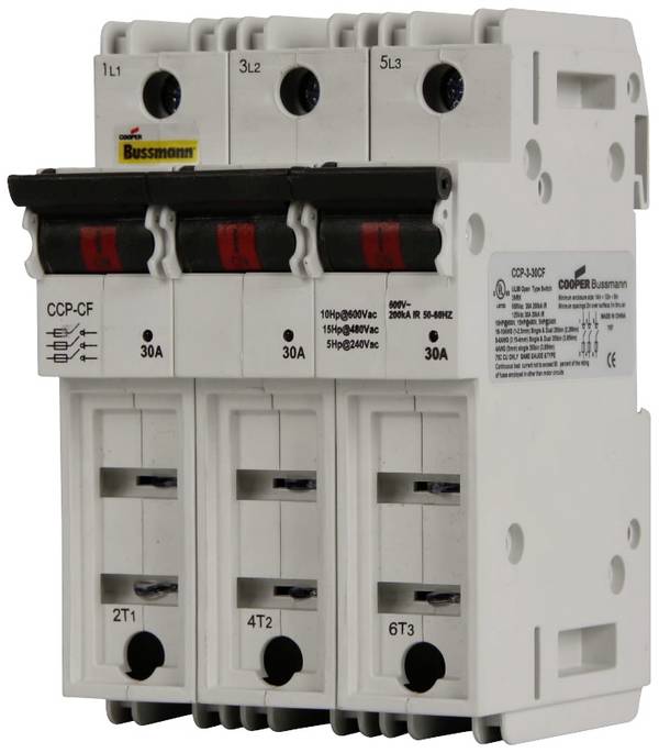 Eaton CCP2-3-60CF CCP2-3-60CF výkonový odpínač pojistky 3pólový 60 A 600 V