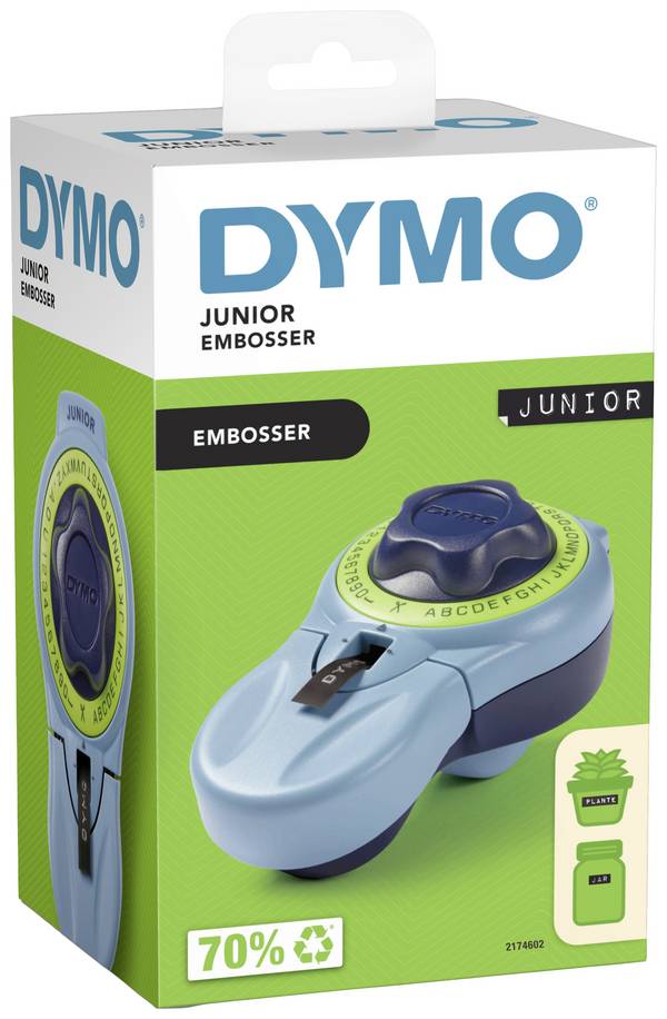 DYMO Junior razící zařízení vhodné pro pásky: ražební páska 9 mm