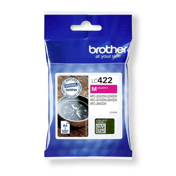 Brother Ink LC-422M originál  purppurová LC422M