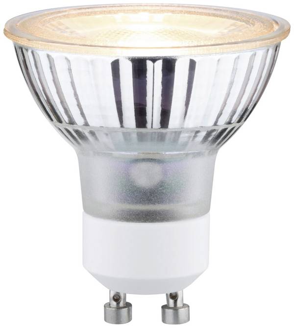 Paulmann 28972 LED Energetická třída (EEK2021) F (A - G) GU10 žárovka 4.3 W = 30 W zlatá (Ø x v) 50 mm x 55 mm  1 ks