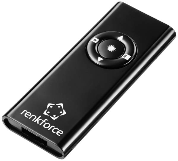 Renkforce RF-PLP-200 bezdrátový prezentér vč. laserového ukazovátka