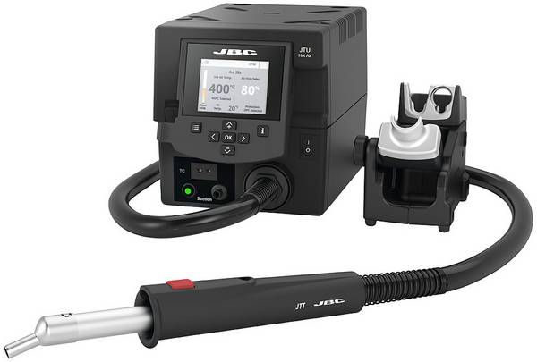 JBC Tools JTSE-2QB horkovzdušná pájecí stanice, 700 W, 35 - 500 °C, vč. odsávacího sběrače, JTSE-2QB